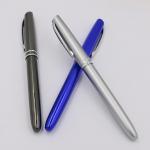 Classical Aluminium Ballpoint Pen 1.0mm Insertable Cap Pen Simple Business Style for sale