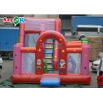 Fire Retardant Tarpaulin Inflatable Jumping Bounce House Bounce Castle For Playing Centers