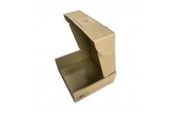 China Customs Corrugated Kraft Paper Box ,  Folding T Shirt Packaging Box supplier
