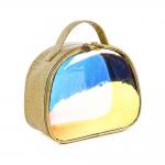 Handy Makeup Organizer TPU Holographic Cosmetic Bag for sale