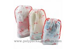 China Custom Moisture Proof Clothes Cosmetics Drawstring Plastic Bags supplier