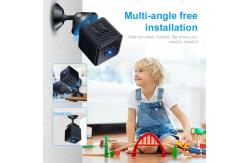 China RoHS CMOS Mini Spy Camera Wireless , Moistureproof Mini Cube Spy Camera supplier