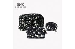 China Digital Printing Polyester Canvas Cosmetic Brush Bag supplier
