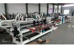 China Full Automatically Corrugated Carton Folding And Gluing Machine Electric Driven supplier