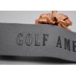 45mm Custom Garments Cotton Elastic Band With Shiny Silicone Logo