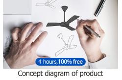 China Color Changing Ceiling Fan manufacturer