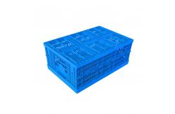 China Plastic Collapsible Plastic Containers For Vegetable Fruit Crates Standard Size supplier