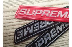 China Durable Bright TPU Custom Clothing Patches With PVC Branding Logo supplier