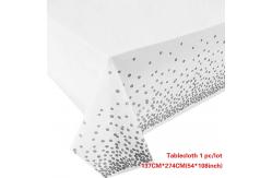 China 54'X108' Printed Tablecloth , Reusable Kitchen Table Cover supplier