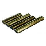 Polishing Gold and Champagne Aluminium Profile , 6063-T6 Aluminum Tube for sale