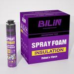 Sustainable Spray PU Foam Safety 750ml High Expansion Polyurethane Foam for sale
