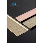 Alloy 6063 Aluminium Skirting Trim End Cover Strip Cover Connection Pieces