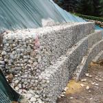 Welded Galfan Gabion Baskets Retaining Walls 200x100x50 2x1x0.5m for sale