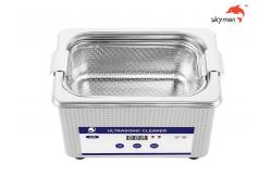China LCD Display SUS304 0.8L 35W Ultrasonic Eyeglasses Cleaner supplier