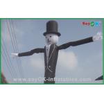 inflatable floppy man Inflatable Man Air Dancers Rip Stop Nylon Material 6m With Hat for sale