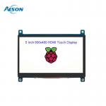 5 Inch 800x480 HDMI Touch TFT Display 400 Cd/M2 Raspberry Pi LCD Display for sale
