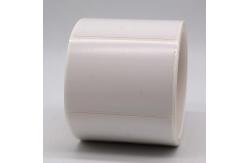 China 70mmx50mm 1mil White Matte High Temperature Resistant Polyimide Label supplier
