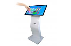 China 21.5in AIO LCD Touch Screen Kiosk With Terminal Printer supplier