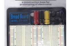 China Black Aluminum Plate 1660 Tie Point Circuit Board Breadboard & 3 Binding Posts supplier