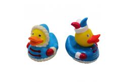 China ECO Friendly Unique Bath Rubber Ducks / Bathtub Fun Bath Toys For Toddlers supplier
