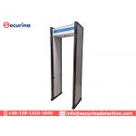 8 Distinct Pinpoint Zones Airport Security Metal Detectors , Full Body Metal Detectors for sale