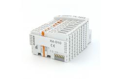 China 2 Channel Remote I/O Module 270mA 24V IP20 Modbus Industrial Ethernet Bus supplier