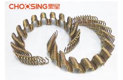 China Round 3.8mm Upholstery Zig Zag Springs OEM Accepted High Tension Snake Springs supplier