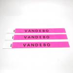 Non-Transferable Tyvek Paper Wristbands for Preventing Unauthorized Access