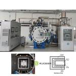 Inert gas pressure sintering furnace with matching insulation accessories for sale