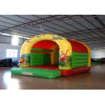 Forest animals theme inflatable bouncers /  inflatable bouncer with roof Inflatable simple bouncy house for sale