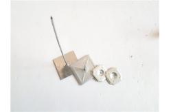 China 2.7mmx160mm Custom Self Adhesive Insulation Pins With Metal Self Locking Washer supplier