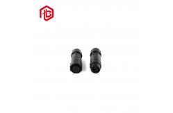China Push Locking M12 Assembled female and male Waterproof Circular display Connector supplier