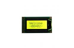 China Alphanumeric 8x2 STN Yellow Green Transflective LCD Module RYP0802B-Y supplier