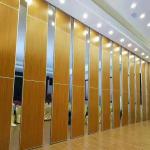 Conference Room Operable Banquet Hall Movable Soundproof Melamine 65 mm Partitions Walls for sale