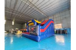 China Outdoor Bounce House Inflatable Bouncer Combo With Slide Hero Spiderman Cartoon Theme supplier
