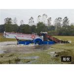 1000m2/h River Water Cleaning Machine Stainless Steel Boat Aquatic Weed Harvester for sale