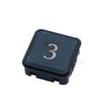 Elevator Push Button Switch Elevator Lift Spare Parts Stainless Steel Push Button for sale