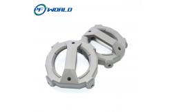 China Injection Molding Parts, Precision ABS , Grey Screw Cap Parts supplier