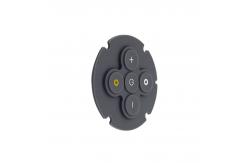China Custom Circular Controller Keys Waterproof And Durable Silicone Rubber Keys supplier