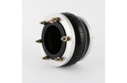 China OEM Air Spring Actuator 086060H-1 Air Spring Bellows With Flange Rings supplier