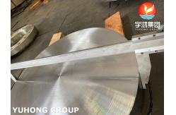 China Stainless Steel Disc ASME SA965 F304 Disk Round Plate For Heat Exchanger supplier