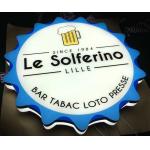 Round 3d Backlight ODM UL Extra Large Light Up Letters for sale