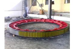 China Rotary Kiln And Mill Girth Gear , Big Ring Ball Mill For Mining supplier