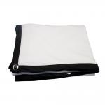 110-Inch Portable Foldable Soft Milk Silk Screen projector screen for educational training business projection soft for sale