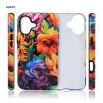 Sublimation Blank Phone Case 3D 2 in 1 Cover TPU Blank Printable for iPhone 16 for sale