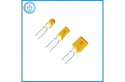 China 6V Polymer 2.5A Self Resetting Fuse Radial Leaded Fuse For Multimedia supplier