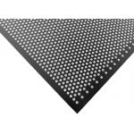 Mild Steel Material No Finish Perforated Mesh Plate 12.7mm Staggered Centers for sale