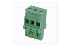 China 2P Electrical Plug-In Terminal Block Wire Range 28 Awg 12 Awg supplier