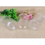 Clear Plastic Cylinder Clear Cylinder Container Customized Accept Order for sale