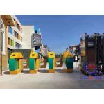 Luxury Coating Swing Barrier Turnstile Gate , Face Rec Swing Barrier Gate for sale